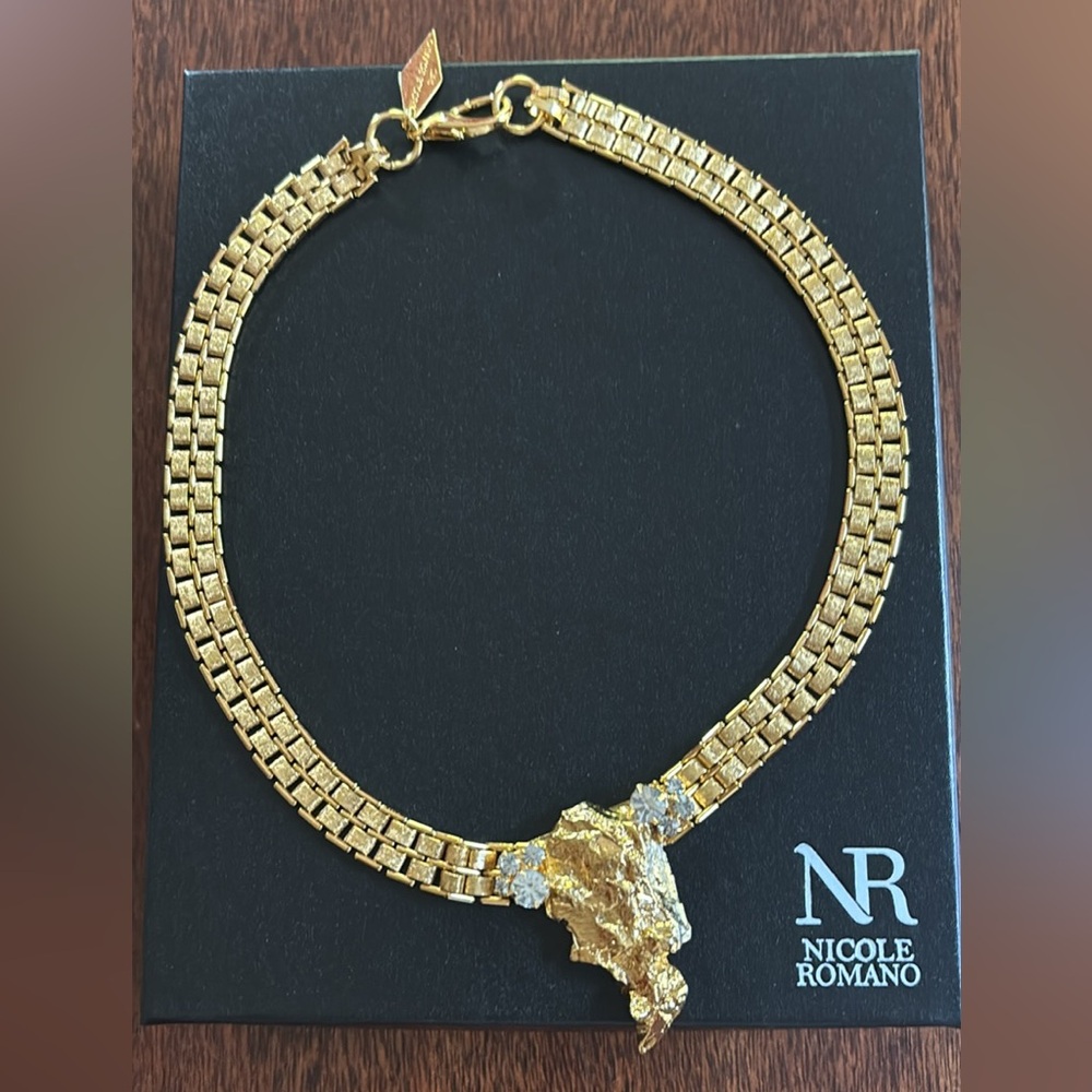 Gold Statement Necklace